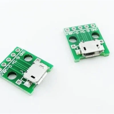 Micro USB PCB breakout